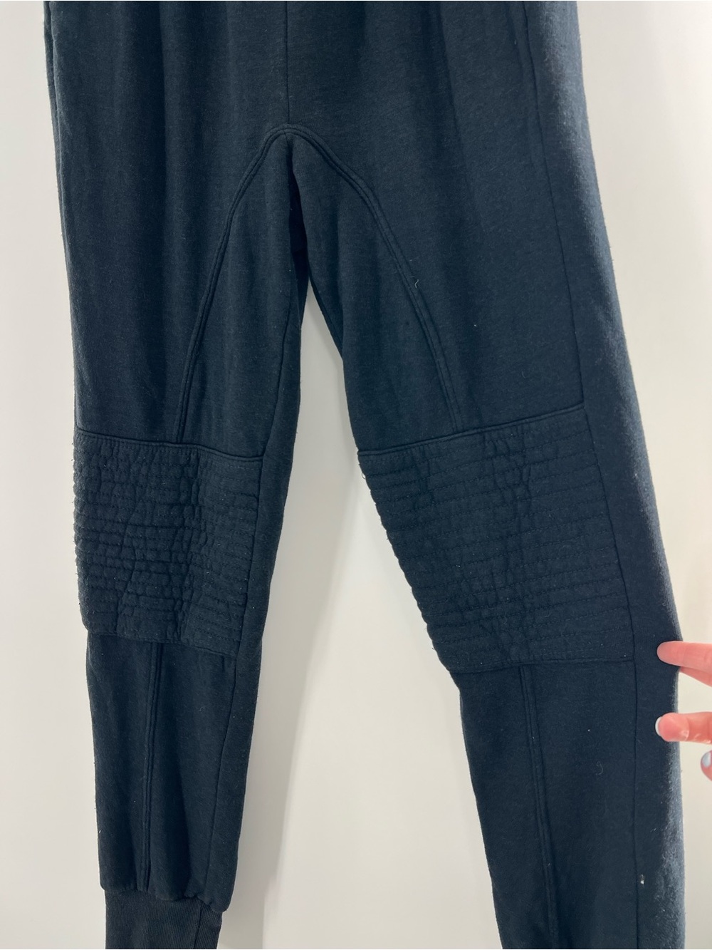 Aviator Nation Navy Blue Joggers Small - Moto Jogger - Picture 6 of 8